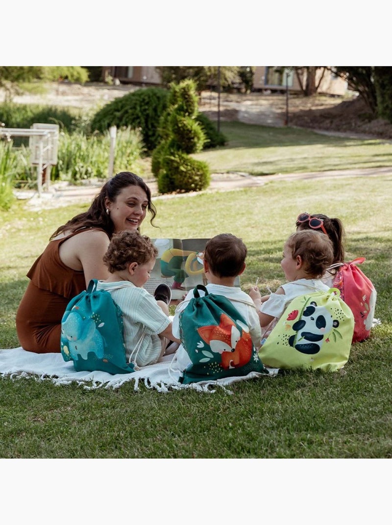Bolsa con cordón impermeable para niños | sassi junior Azul - Kiabi