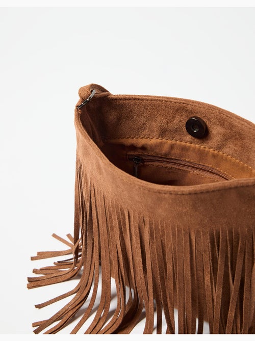 Bolsa cruzada con flecos, MO Fashion - Kiabi
