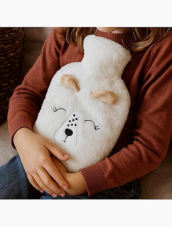 Bolsa de agua caliente con funda suave motivo cierva