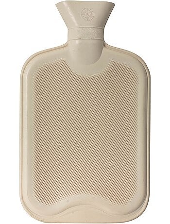 Bolsa de agua caliente de caucho natural