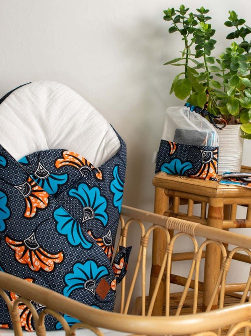 Bolsa de algodón para pañales, flores de cera para bodas - SEVIRA KIDS - Kiabi Bolsa de algodón para pañales, flores de cera para bodas - SEVIRA KIDS - Kiabi