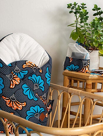 Bolsa de algodón para pañales, flores de cera para bodas | SEVIRA KIDS