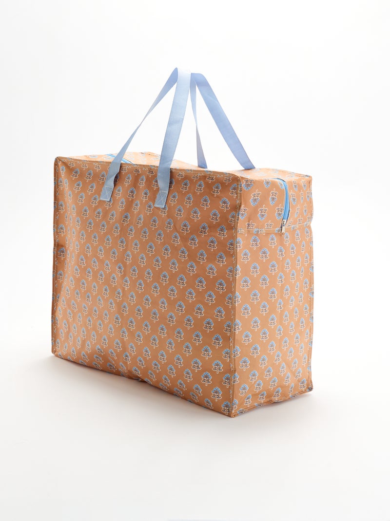 Bolsa de almacenaje estampada Amarillo - Kiabi