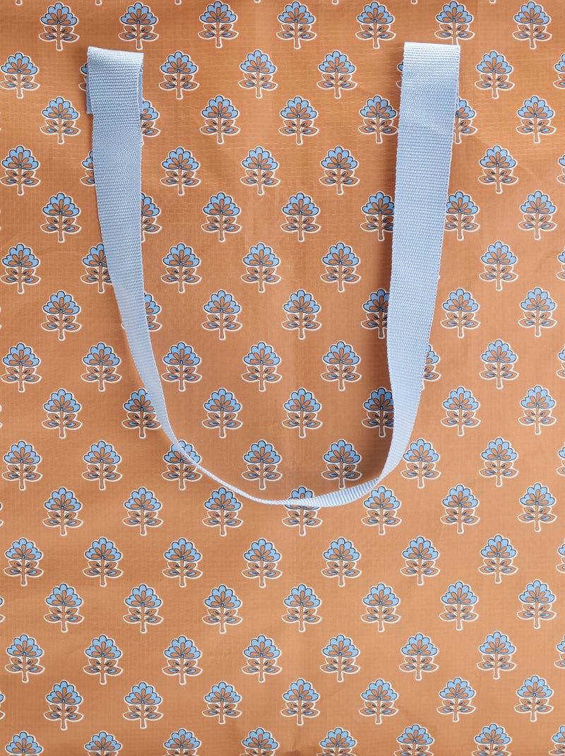 Bolsa de almacenaje estampada Amarillo - Kiabi
