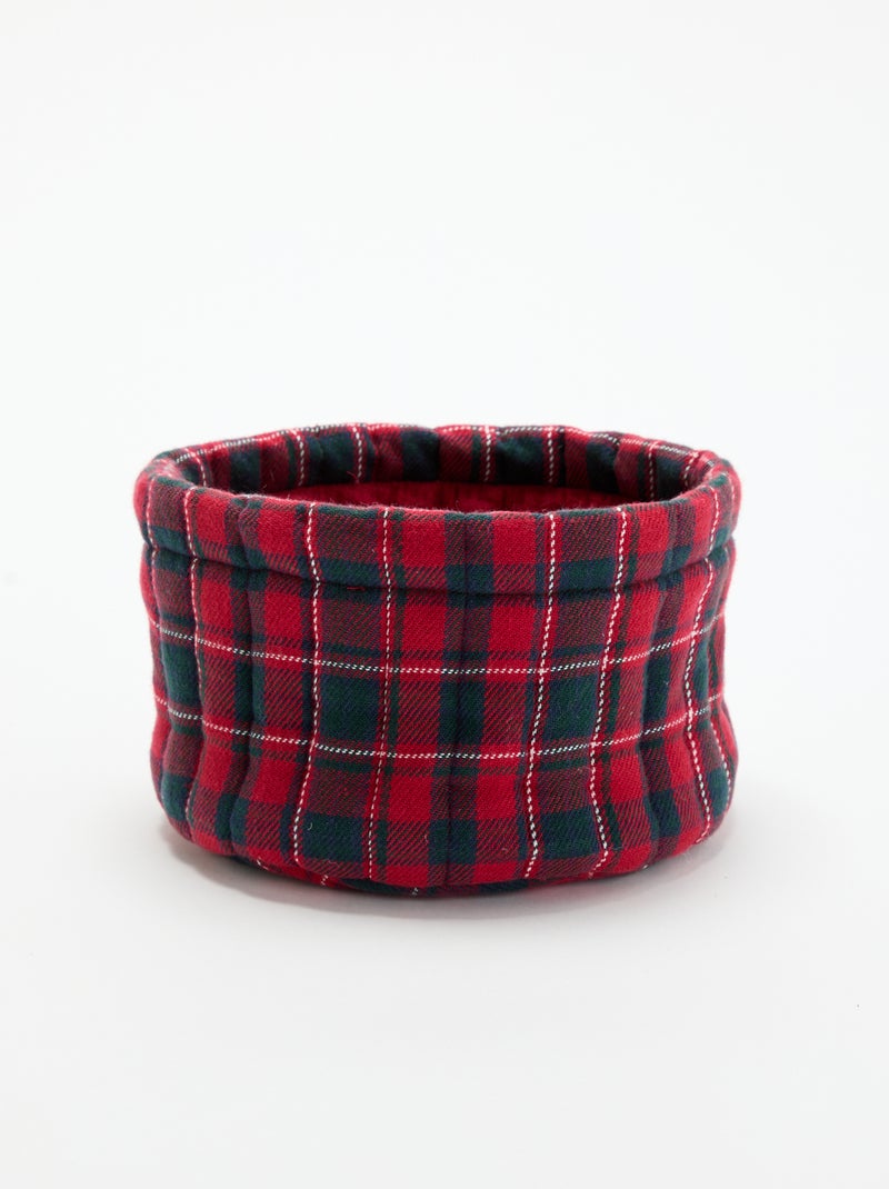 Bolsa de almacenaje "Navidad" Rojo - Kiabi