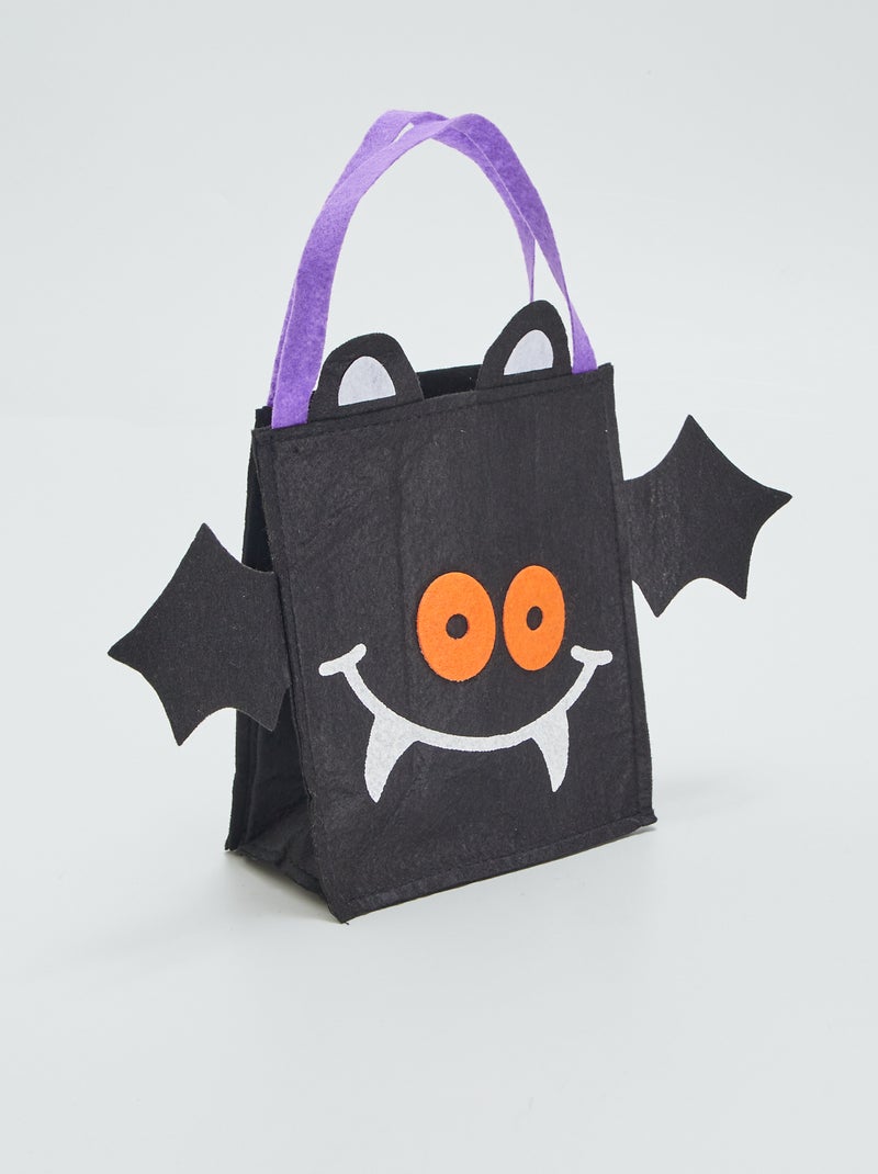 Bolsa de caramelos 'murciélago' NEGRO - Kiabi
