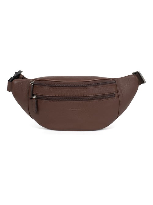 Bolsa de cintura - cuero confort hexagona - Kiabi
