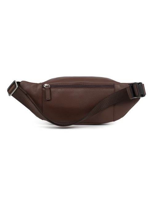 Bolsa de cintura - cuero confort hexagona - Kiabi