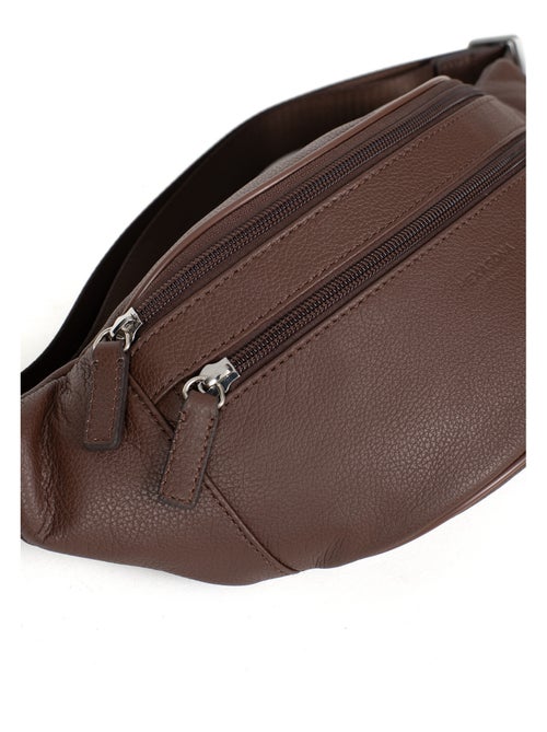 Bolsa de cintura - cuero confort hexagona - Kiabi