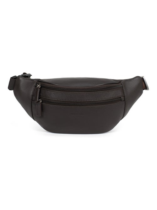 Bolsa de cintura - cuero confort hexagona - Kiabi