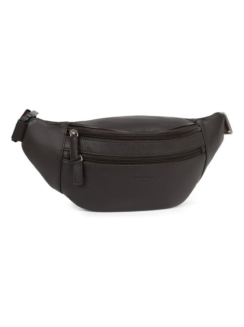 Bolsa de cintura - cuero confort hexagona - Kiabi
