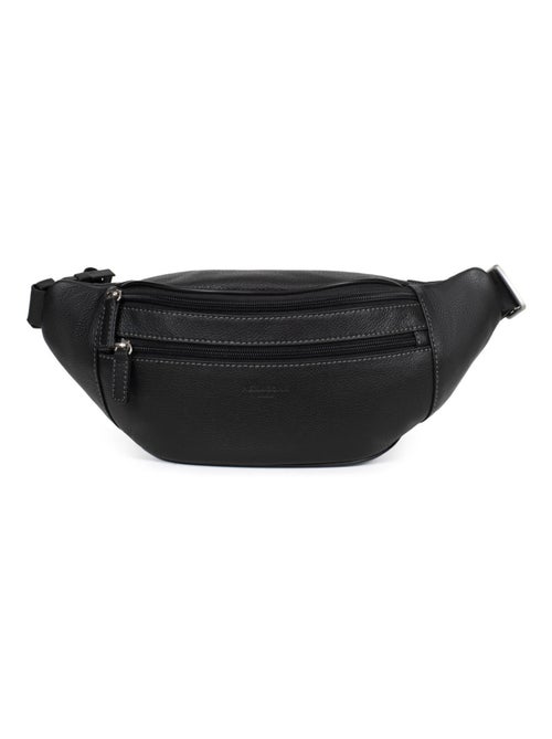 Bolsa de cintura - cuero confort hexagona - Kiabi