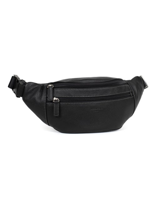 Bolsa de cintura - cuero confort hexagona - Kiabi