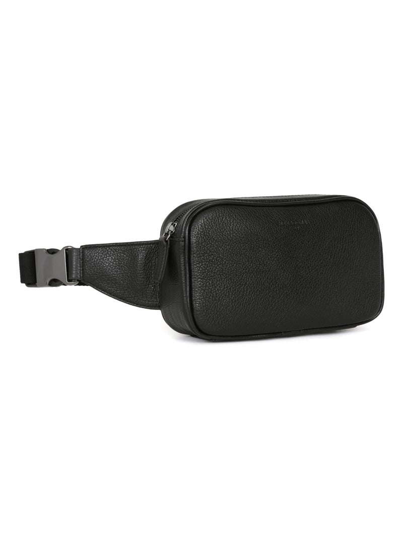 Bolsa de cintura - cuero encore hexagona Negro - Kiabi