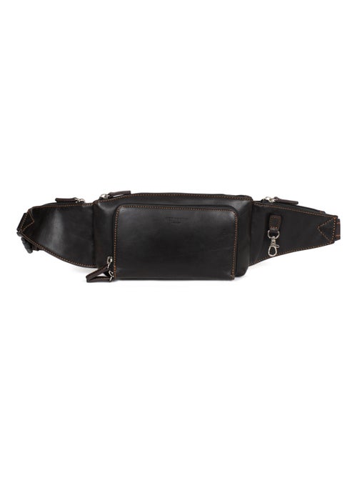 Bolsa de cintura - cuero félin hexagona - Kiabi