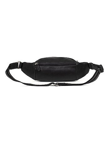 Bolsa de cintura - cuero félin hexagona