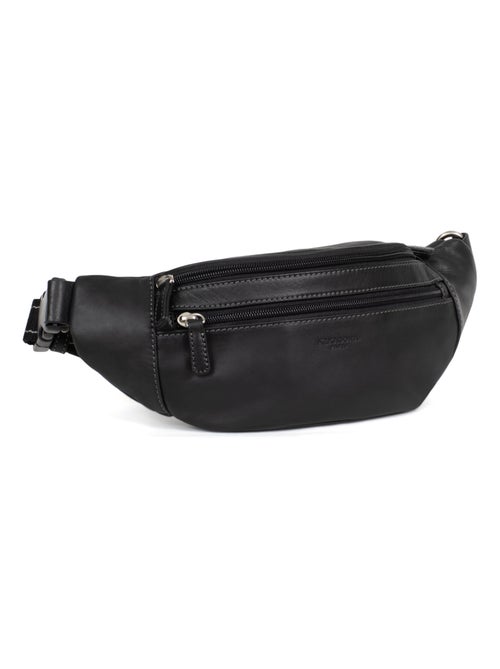 Bolsa de cintura - cuero félin hexagona - Kiabi
