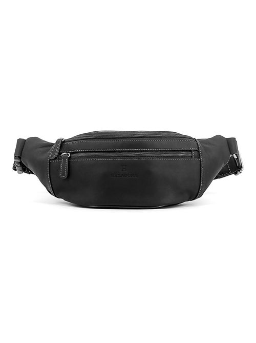 Bolsa de cintura - cuero félin hexagona - Kiabi