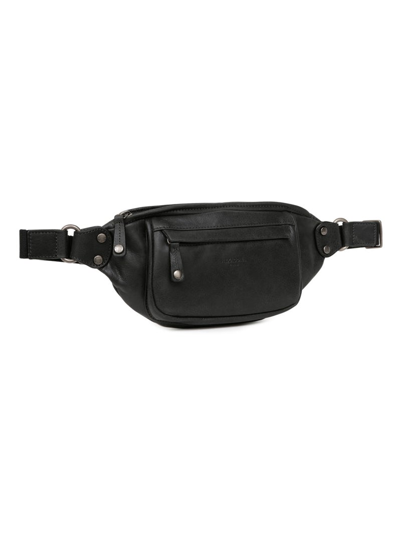 Bolsa de cintura - cuero instinct hexagona Negro - Kiabi