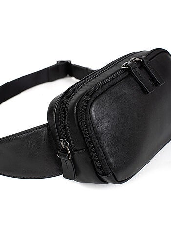 Bolsa de cintura - cuero soft studio hexagona