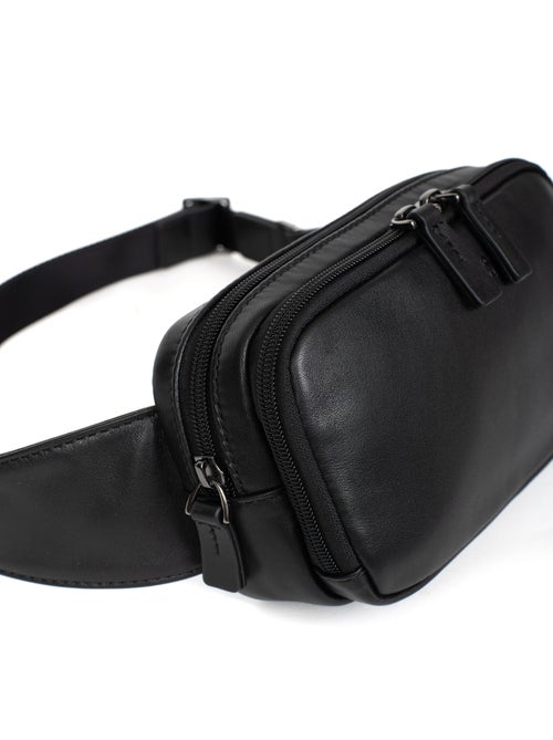 Bolsa de cintura - cuero soft studio hexagona - Kiabi