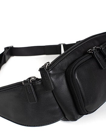 Bolsa de cintura - cuero soft studio hexagona