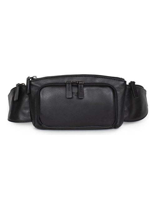 Bolsa de cintura - cuero soft studio hexagona - Kiabi