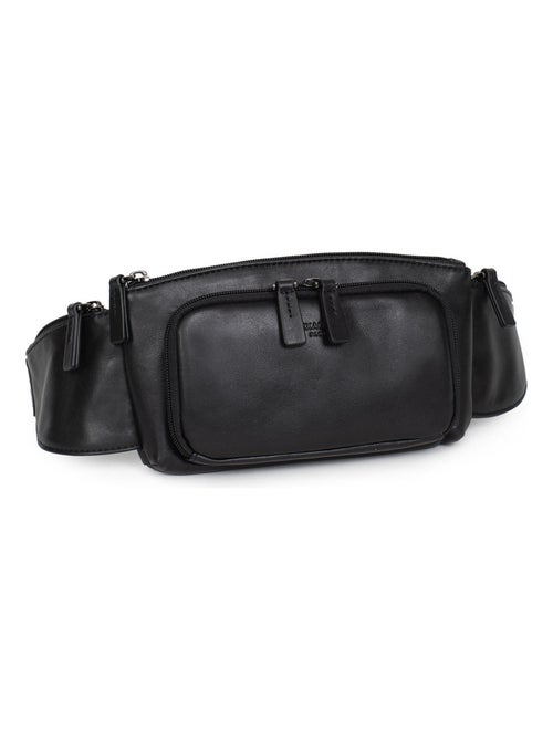 Bolsa de cintura - cuero soft studio hexagona - Kiabi