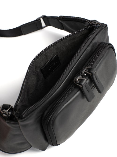 Bolsa de cintura - cuero soft studio hexagona - Kiabi