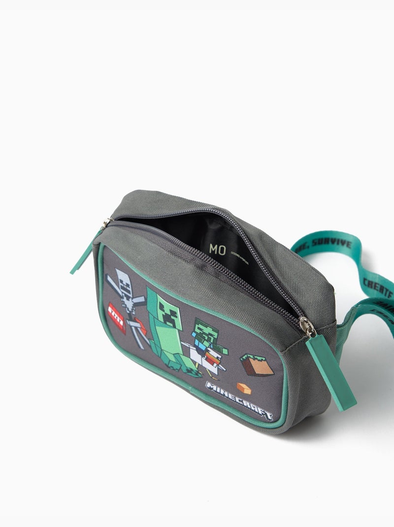 Bolsa de cintura 'minecraft', mo fashion Gris - Kiabi