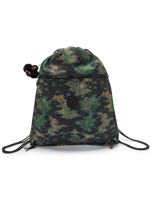 Bolsa de cordón para piscina y deporte kipling supertaboo camuflaje dinosaurios kipling - Kiabi Bolsa de cordón para piscina y deporte kipling supertaboo camuflaje dinosaurios kipling - Kiabi