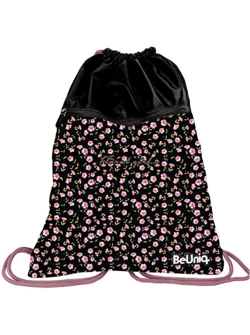 Bolsa de deporte con cordón cmp estampado floral – 45 cm cmp - Kiabi Bolsa de deporte con cordón cmp estampado floral – 45 cm cmp - Kiabi