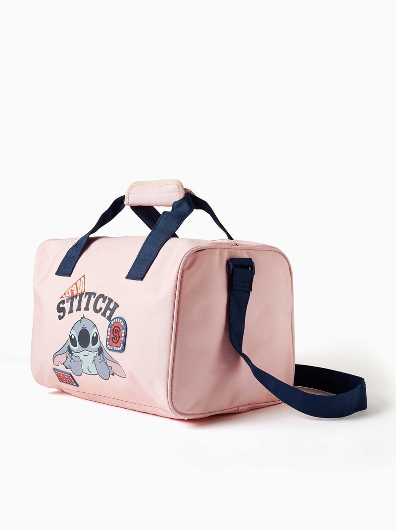 Bolsa de deporte con estampados de Stitch Rosa - Kiabi