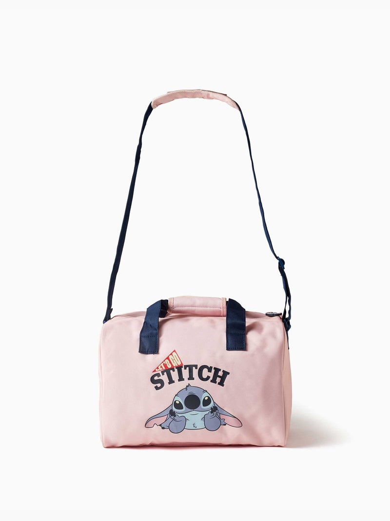 Bolsa de deporte con estampados de Stitch Rosa - Kiabi