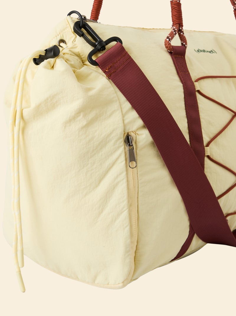 Bolsa de deporte (ekstract) con bolsillos exteriores y compartimento para zapatos Amarillo - Kiabi