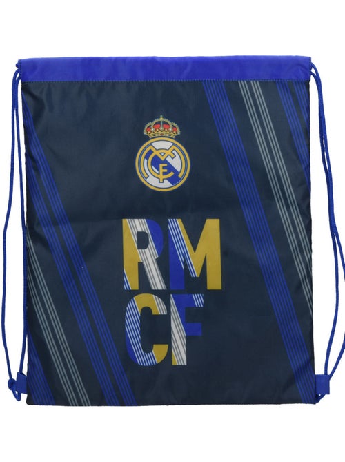 Bolsa de deporte grande real madrid con cordones – 100% poliéster 40 cm - Kiabi