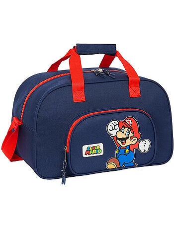 Bolsa de deporte infantil super mario de tejido safta