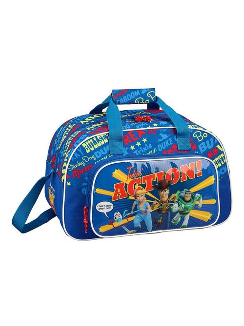 Bolsa de deporte infantil Toy Story Buzz y Woody azul - Kiabi