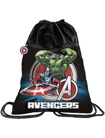 Bolsa de deporte los vengadores marvel con cordones 45 x 34 cm