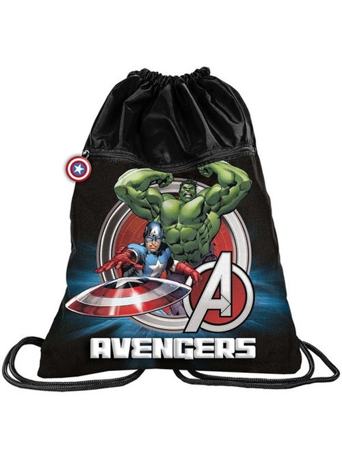 Bolsa de deporte los vengadores marvel con cordones 45 x 34 cm - Kiabi Bolsa de deporte los vengadores marvel con cordones 45 x 34 cm - Kiabi