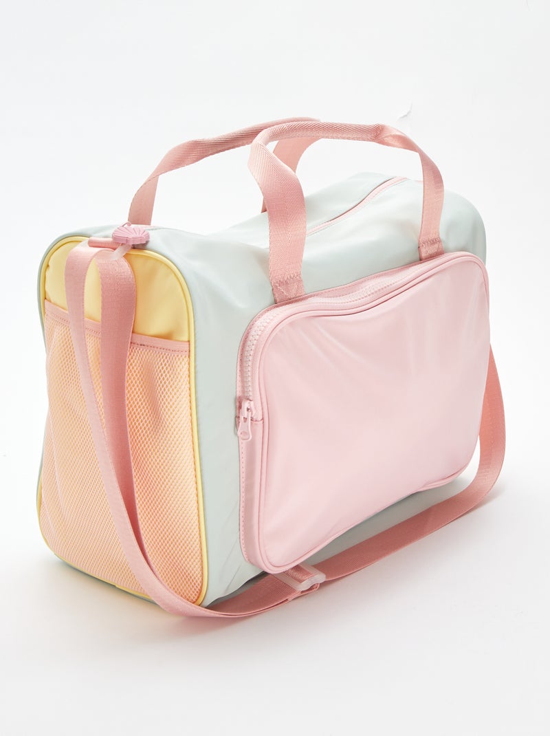 Bolsa de deporte multibolsillos AZUL - Kiabi