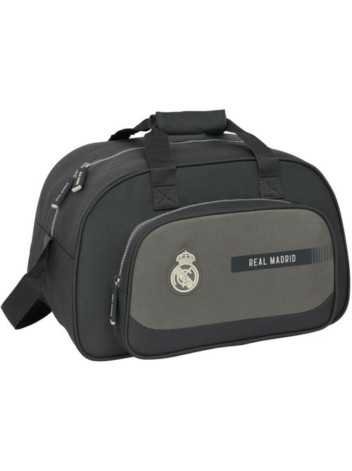 Bolsa de deporte real madrid c.f. – gris – 1 bolsillo delantero con cremallera - Kiabi