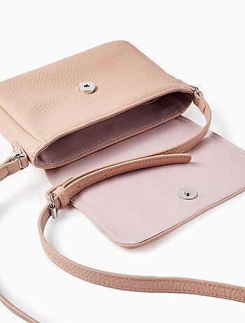 Bolsa de hombro con textura