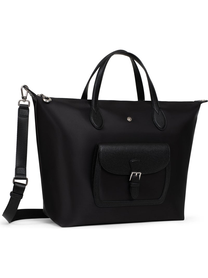 Bolsa de mano - a4 - grande kiana hexagona Negro - Kiabi