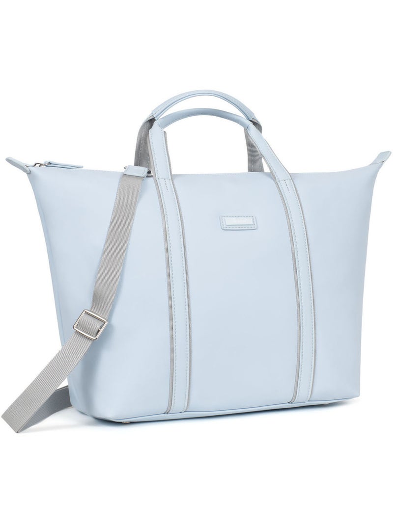 Bolsa de mano - a4 - grande tara hexagona Azul cielo - Kiabi