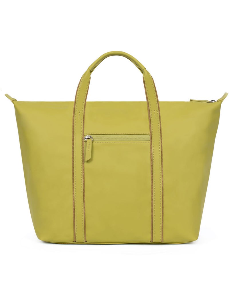 Bolsa de mano - a4 - grande tara hexagona Verde anís - Kiabi