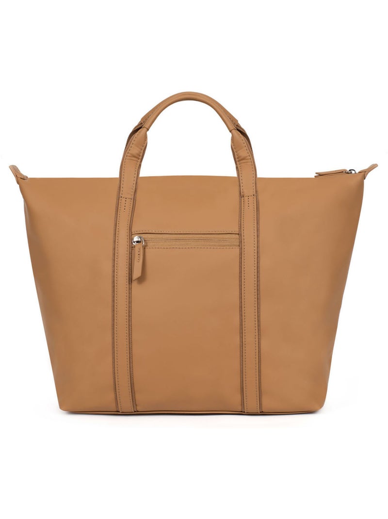Bolsa de mano - A4 - Grande TARA Marrón claro - Kiabi