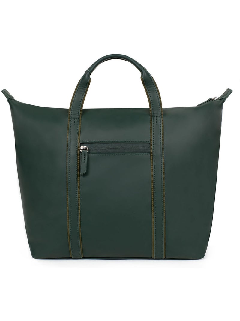 Bolsa de mano - A4 - Grande TARA Verde abeto - Kiabi
