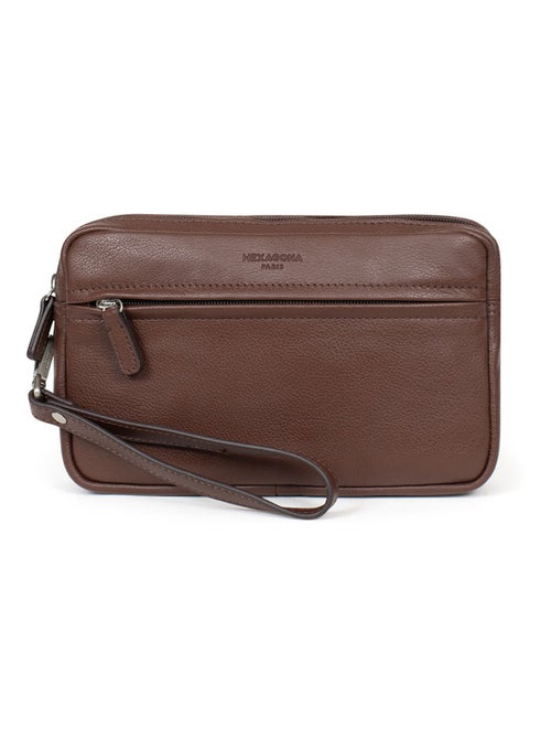 Bolsa de mano - Cuero CONFORT - Kiabi