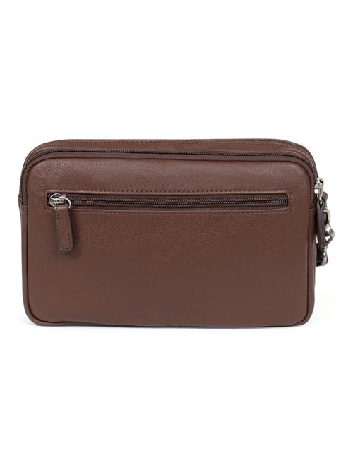 Bolsa de mano - Cuero CONFORT - Kiabi